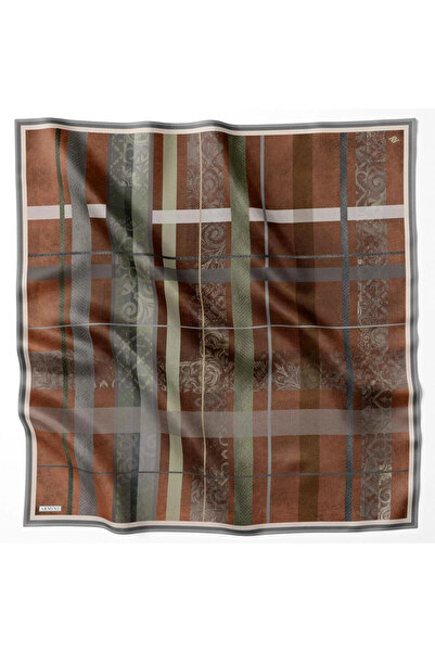 Armine Dj Saf Silk Scarf (S) (Nostalji Sura) 9023D 53