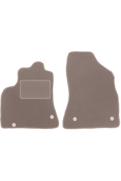 Other Covorașe față bej pentru: Peugeot Partner II 5 locuri (2008-2018)