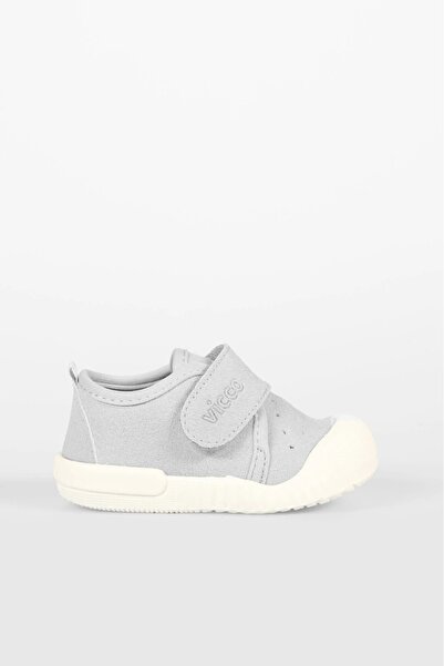 Vicco Anka Ii Orthopedic Unisex Baby Gray First Step Shoes