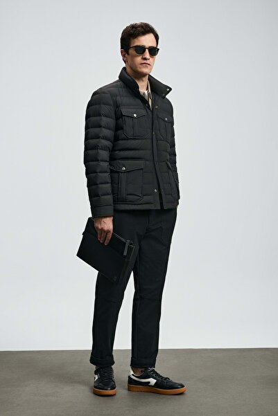 Lufian 112120242 Daniel Kaz down Men's Coat Black