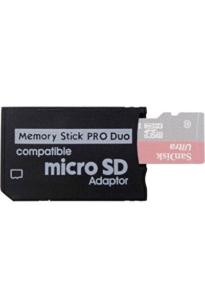 Other محول Funturbo Micro SD إلى Memory Stick PRO Duo لأجهزة PSP وكاميرات Son...