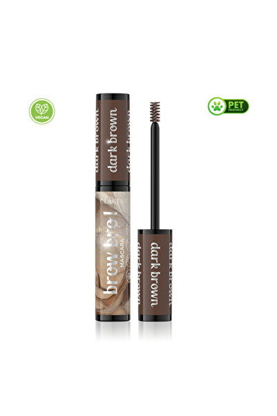 Claresa Mascara Brow Bro! Eyebrow 02- (Dark Brown)