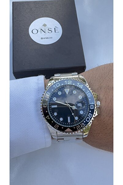 Coliseum Steel Watch Active Bezel Calendar