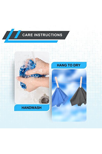 ECO-FUSED Large Microfibre Cleaning Cloths - Pack of 4 (46 x 46 cm)