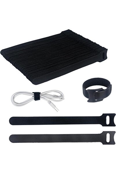 Other SUTOUG 100 رابط كابل قابل لإعادة الاستخدام، أسود، أحزمة قابلة للتعديل، ...