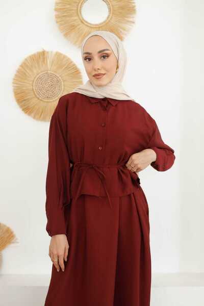 müqofficial Modal Shirt Dress