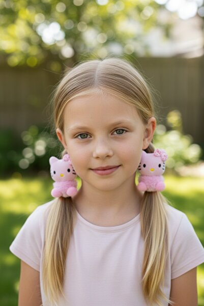 SeaBubbles Kuromi Girl's Elastic Buckle 2-Pack Standard Pink