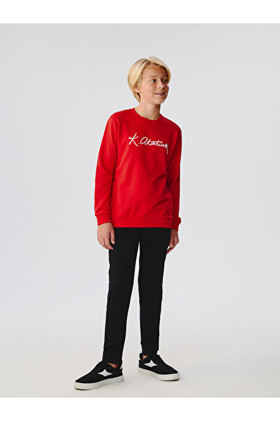 LC Waikiki Популярни продукти от Freezen Store | Мъжка суитшърт с принт на Ататюрк и велосипед