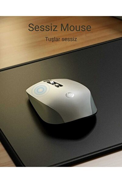 HP S1000D Çift Modlu 2,4ghz Kablosuz & Bluetooth V5.0 Sessiz Mouse