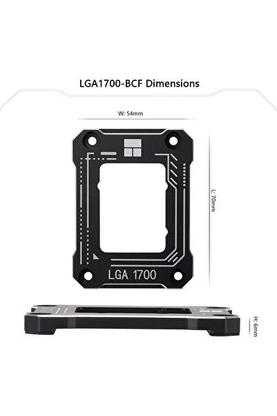 ThermalRight Intel LGA1700 BCF Anti-Bending CPU Contact Frame (Black)