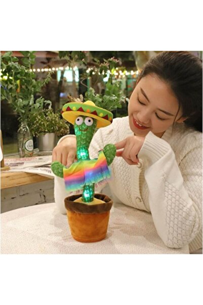 viMAG Interactive talking and dancing cactus toy, 32 cm
