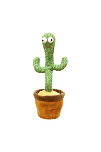 Dms Jucărie interactivă cactus vorbitor, 32 cm, verde