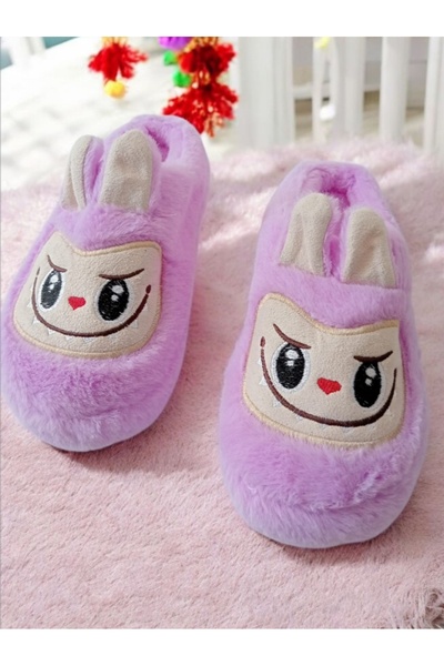 leon Παντόφλες σπιτιού με φιγούρα Labubu