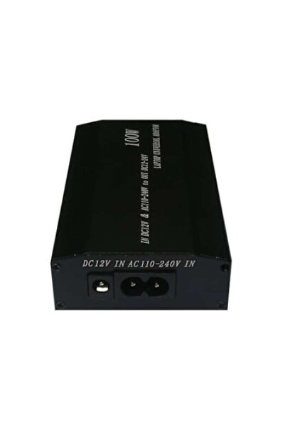 ElectroAZ Încărcător/adaptor universal pentru laptop, pentru acasă și mașină, 100W, reglabil 12-24V