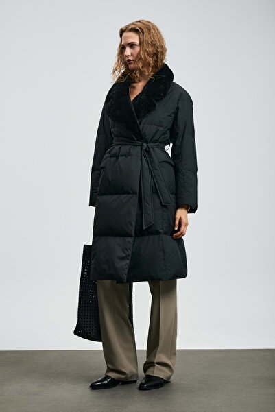 Lufian 122120048 Hermens Goose down Women's Coat Black