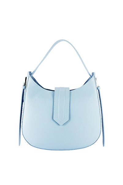 SOFILINE Geantă din piele naturală cu mâner reglabil B-1801 122, Albastru deschis