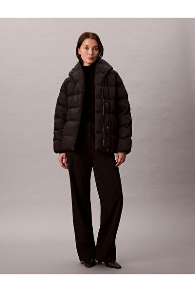 Calvin Klein Shine Wrap Puffer Jacket