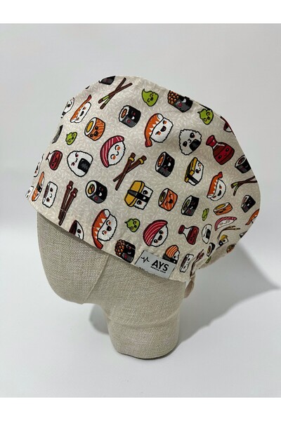 AYS Hemşire Doktor Cerrahi Geniş Kalıp Poplin Pamuklu Medikal Bone