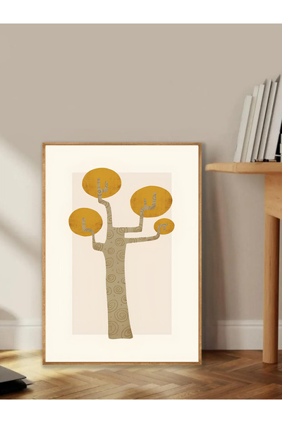 Tuba Decor Tablo dintr-o singură bucată cu rame din lemn pentru sufragerie, sufragerie, bucătărie