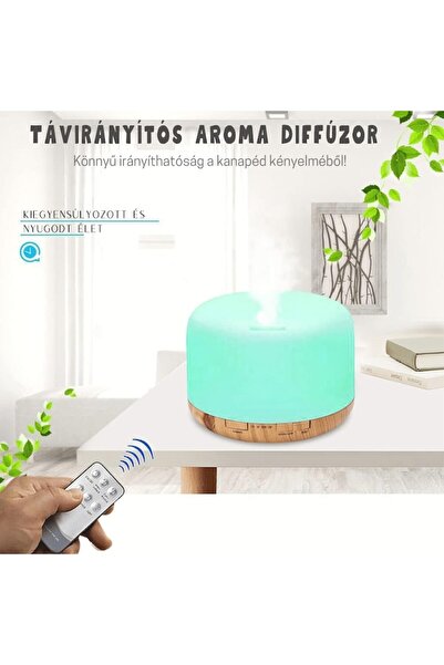 OEM Ultrasonic Humidifier and Aromatherapy Diffuser, Polypropylene, 500ml, 10W, Multicolor