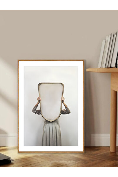 Tuba Decor Tablo dintr-o singură bucată cu rame din lemn pentru sufragerie, s...