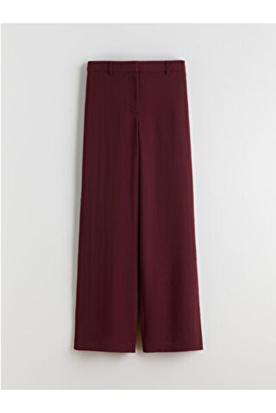 LC Waikiki M1 Season Purple Standard Fit Wide Leg Women's Pants
