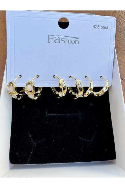 Aura By Rabia Çelik küpe seti