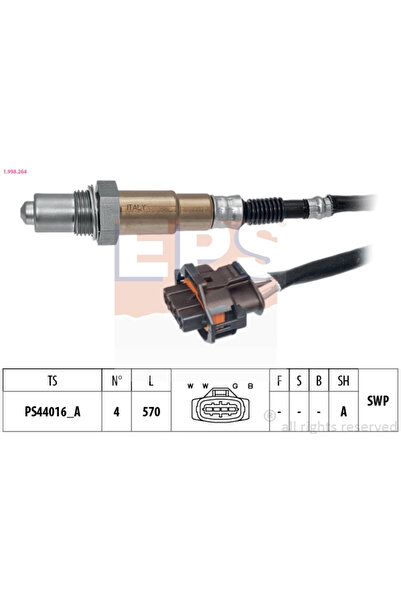 Eps Sonda Lambda Chevrolet Aveo Opel Agila/Astra G/Astra H