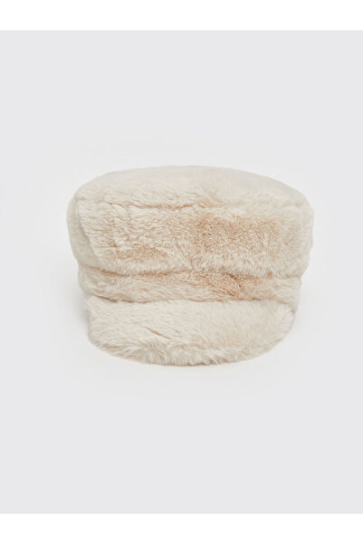 LC Waikiki Sparkling Choices from Shining Store |   Furry Women's Cap Hat