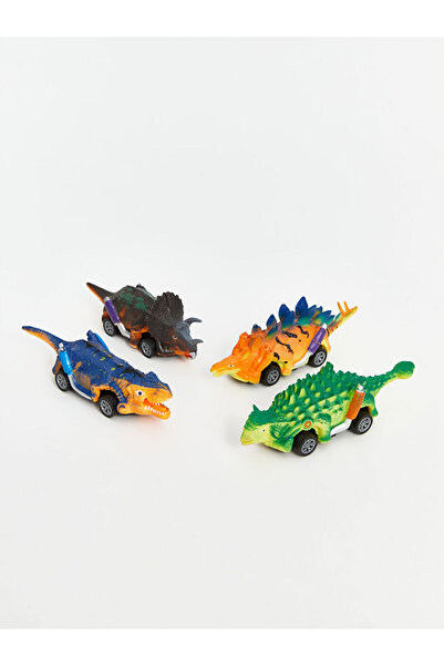 LC Waikiki Sparkling Choices from Shining Store |   Dinosaur Figured Boy's Car Set, 4 Pieces