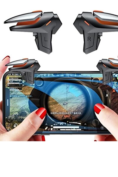 007 Mobile Touch Game Controller with Quick-Fire Buttons and High-Sensitivity Joystick for iOS/Android