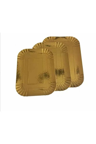TG golden paper plates