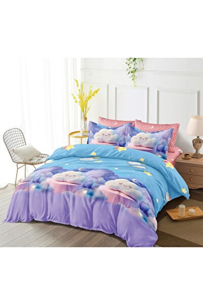 Happy Home FINET bed linen, double bed, with elastic, 6 pieces, 180x200cm