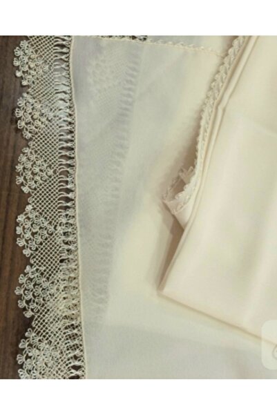 yörük tuhafiye Real Handcrafted Needlework, Prayer, Mevlit Mevlüt Shawl, Headscarf Mink Color, Handmade