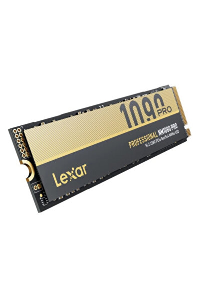 Lexar قرص تخزين SSD Lexar® Professional NM1090 PRO PCIe 5.0 NVMe سعة 2 تيرابايت M.2 2280 بسرعة قراءة 14,000 ميجابايت/ثانية وكتابة 13,000 ميجابايت/ثانية