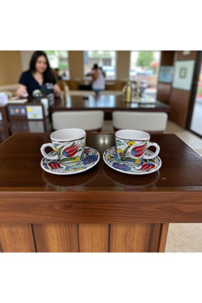 El Yapımı Seramik 2’li Fincan Takımı-Geniş Hacim