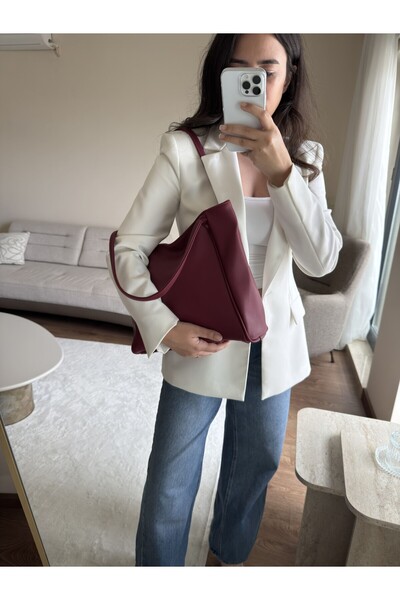 RoseandRoses Elise Soft Faux Leather Lined Women's Shoulder Bag