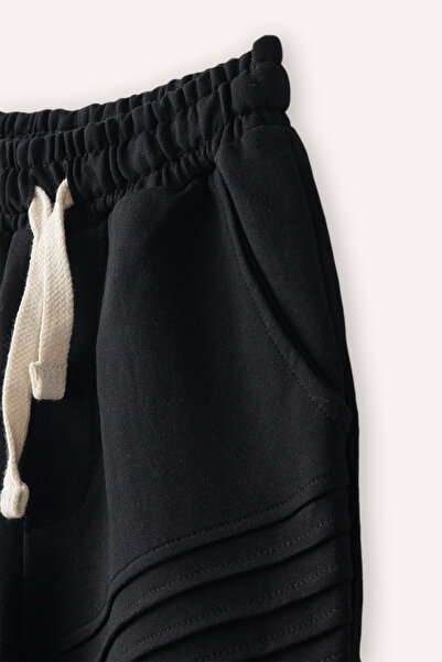 Panço Erkek Çocuk Siyah Şort