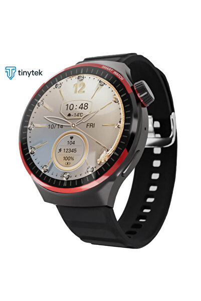 Tinytek HW10 Pro Akıllı Saat – 1.52 inç AMOLED Ekran, Düşük Güç Tüketimi, Kab...