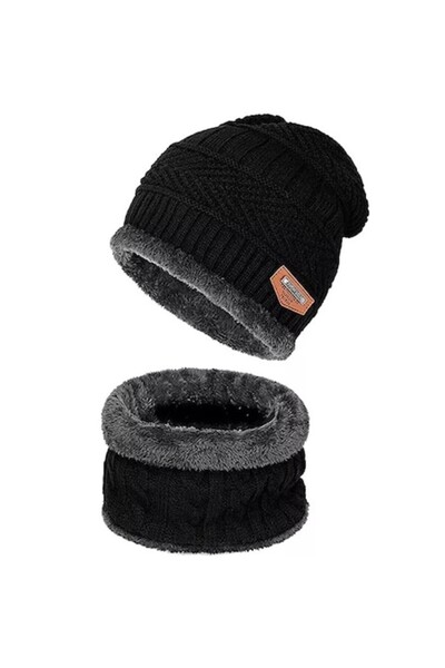 Miro Set Hat plus collar, unisex, universal size