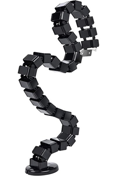 Other منظم كابلات VWINDESK Spine - منظم كابلات قابل للتعديل بأربعة مداخل (أسود)