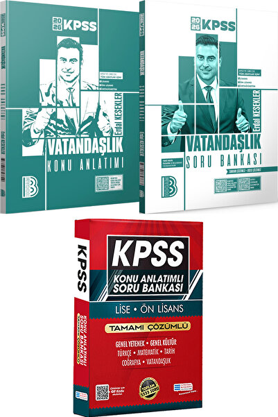 Benim Hocam Yayınları 2026 KPSS Vatandaşlık Konu Anlatımı ve Çözümlü Soru Ban...