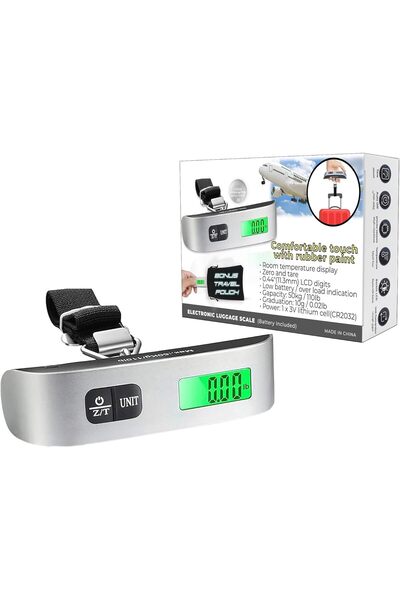 Pescador ميزان رقمي معلق للأمتعة، ميزان محمول باليد للأمتعة للسفر، ميزان لحقا...