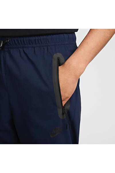 Nike Sportswear Fleece Woven Open-Hem Lacivert Erkek Eşofman Altı