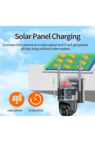 Hope Ai Solar Camera 2 in 1 Easy to Achieve Real-Time Remote Viewing SPM-T Series