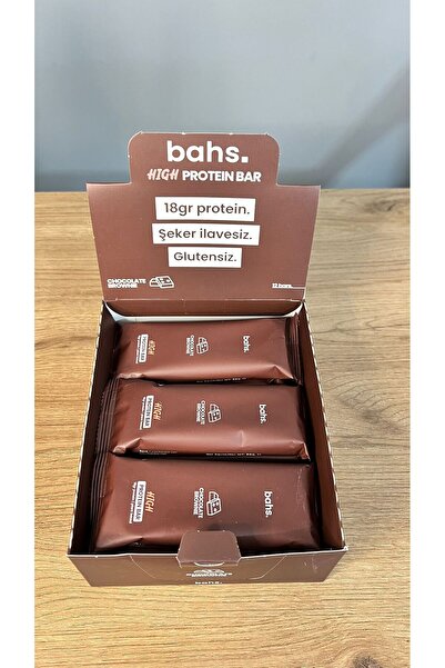 bahs. Bahs High Protein Bar Chocolate Brownie (12X60Gr)