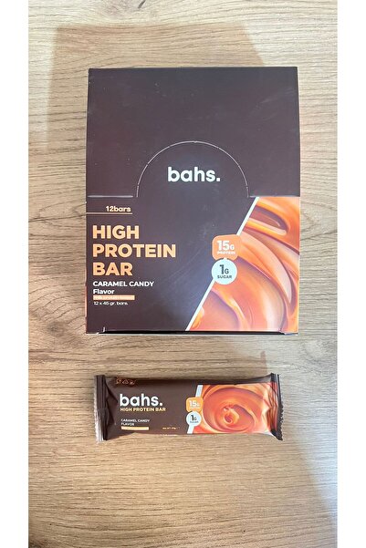 bahs. Bahs Caramel Candy High Protein Bar (12×45gr)