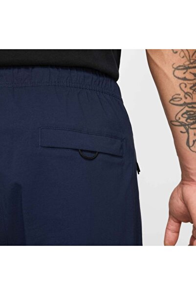 Nike Sportswear Fleece Woven Open-Hem Lacivert Erkek Eşofman Altı