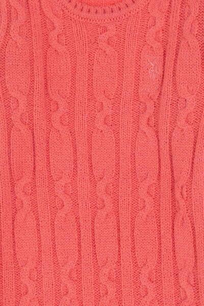 U.S. Polo Assn. Girl's Pomegranate Flower Knitwear Dress Tekspor195791.2