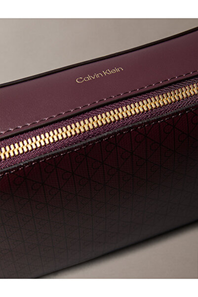 Calvin Klein Allover Monogram Logo Camera Bag
